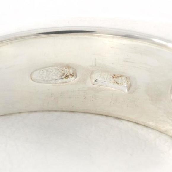 Gucci Double G Silver Ring, Ring Box, Bag, Total Weight 6.5g - Picture 6 of 8